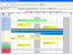 Visualización del planning sobre páginas HTML