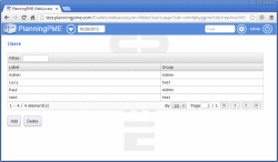 planning web usuario