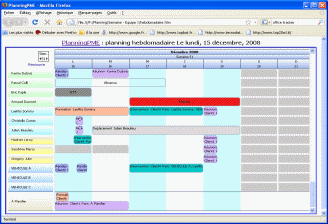 Software de gesti�n de planning: PlanningPME