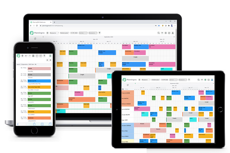 Crear un planning en lnea con PlanningPME Web Access