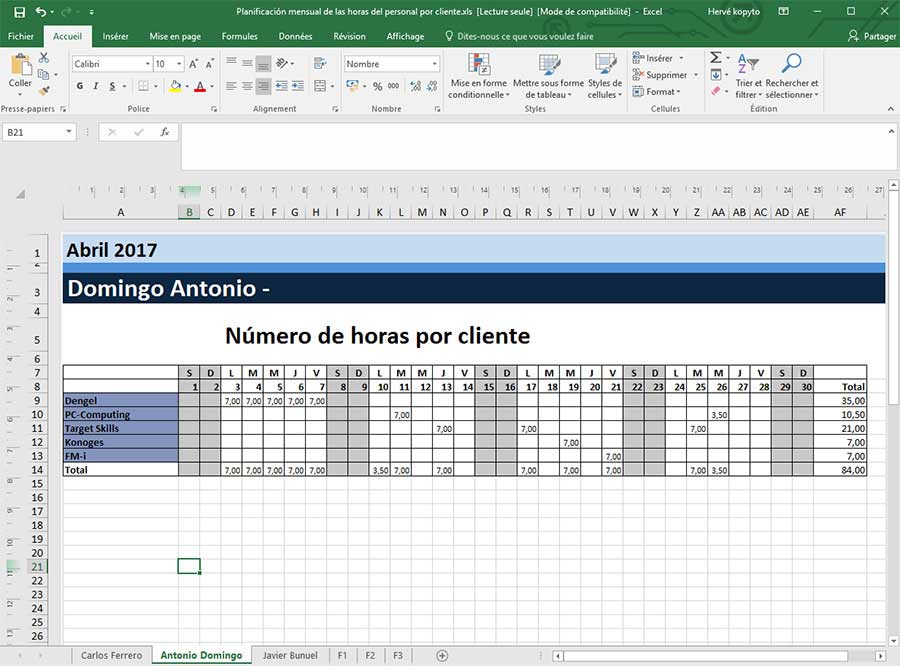 Plantillas De Planificación Con Excel Gratis A Descargar