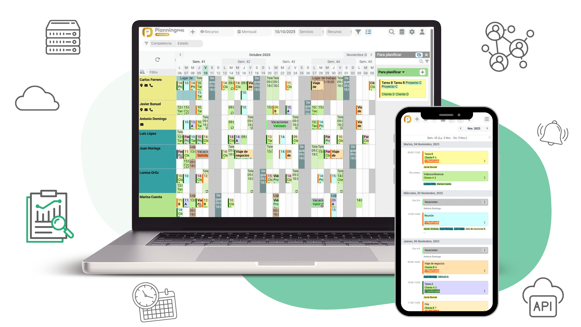Empezar con PlanningPME