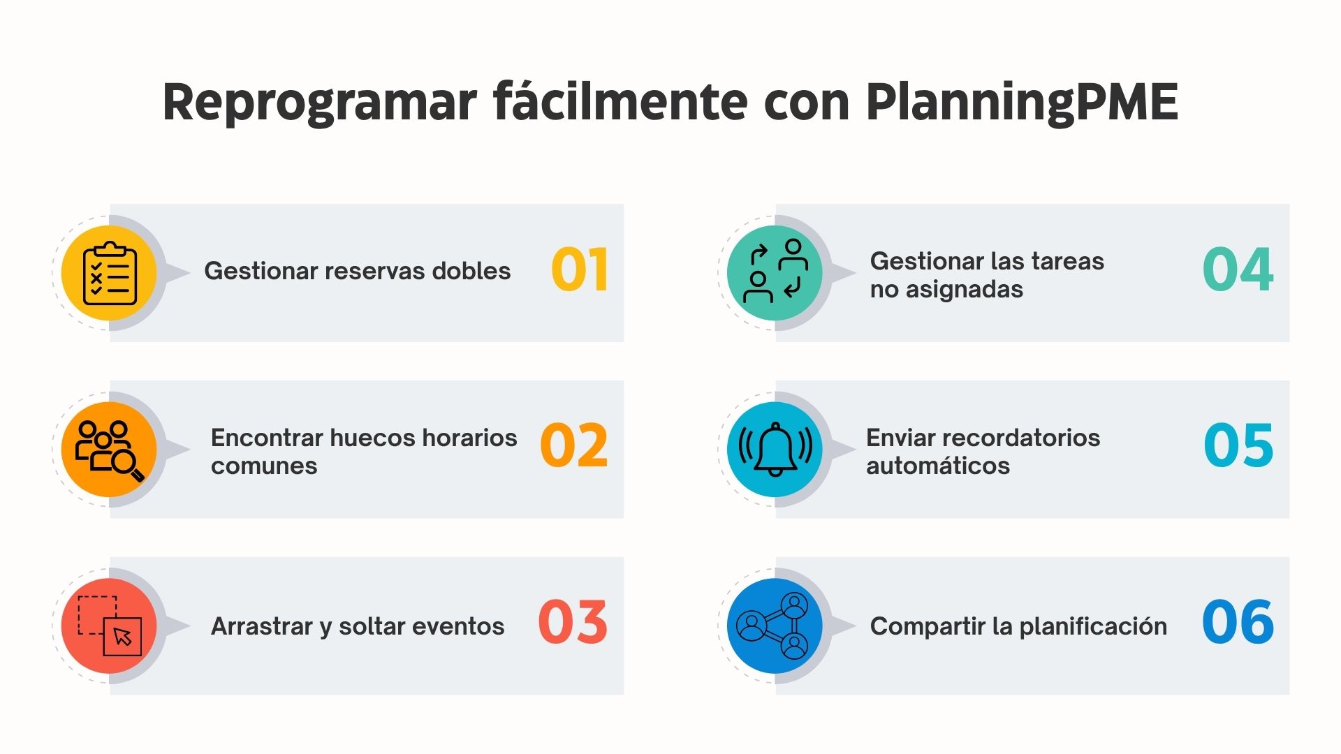 Mejores prácticas al reprogramar