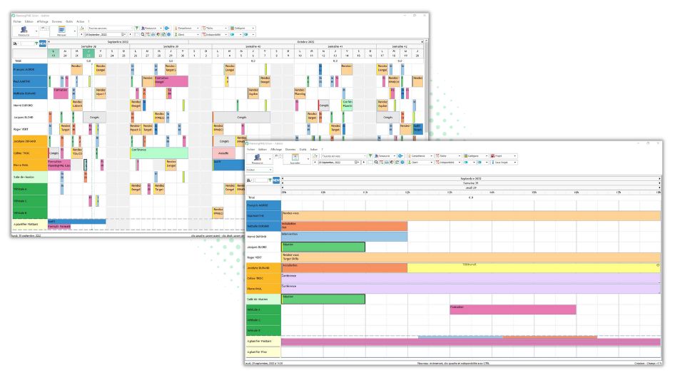 seguimiento actividades planning